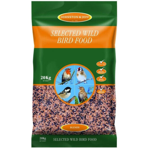 Johnston & Jeff Wild Bird Food, 20 kg (Pack of 1)